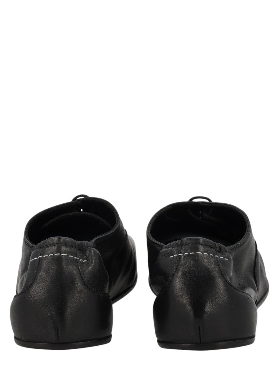 MM6 MAISON MARGIELA MM6 MAISON MARGIELA - STRINGATA IN PELLE