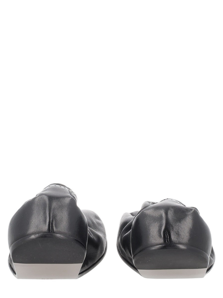 MM6 MAISON MARGIELA - BALLERINA "NUMERIC ANATOMIC" mm6-maison-margiela-numeric-anatomic-ballet-flats-black-back-jpg