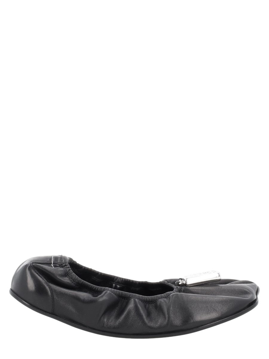MM6 MAISON MARGIELA - BALLERINA "NUMERIC ANATOMIC" mm6-maison-margiela-numeric-anatomic-ballet-flats-black-side-jpg