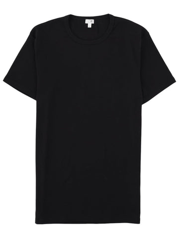 MM6 MAISON MARGIELA - Numeric Signature T-Shirt - Black mm6-maison-margiela-numeric-signature-t-shirt-black-front-jpg
