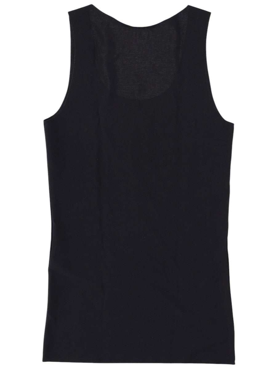 MM6 MAISON MARGIELA - Seamless Slip Dress - Black mm6-maison-margiela-seamless-slip-dress-black-back-jpg