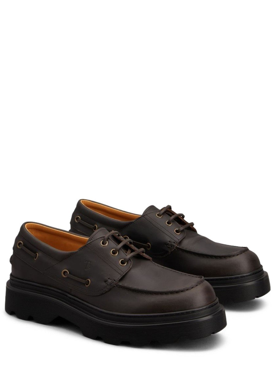 TOD'S - MOCASSINO DA BARCA IN PELLE LISCIA mocassino-da-barca