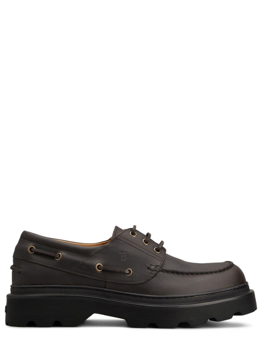 TOD'S - MOCASSINO DA BARCA IN PELLE LISCIA mocassino-da-barca_c6026afa-f03f-4891-bb37-98deb256d7ec