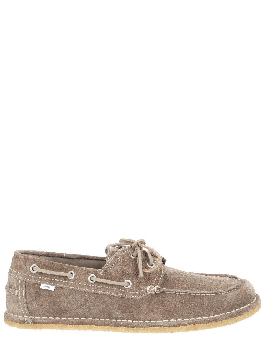 AMI PARIS MOCASSINO IN SUEDE Unisex