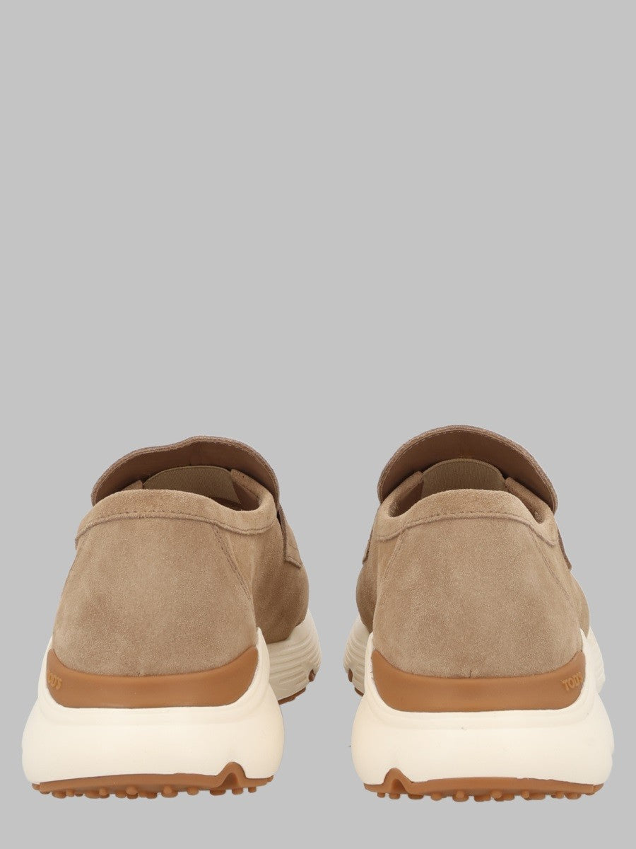 TOD'S - MOCASSINO SPORTIVO IN PELLE SCAMOSCIATA