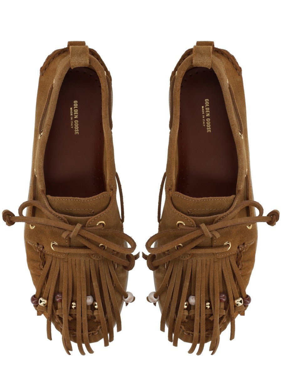 Golden Goose - MOCCASIN "CRUISE" WITH BANGS moccasin-cruise-with-bangs