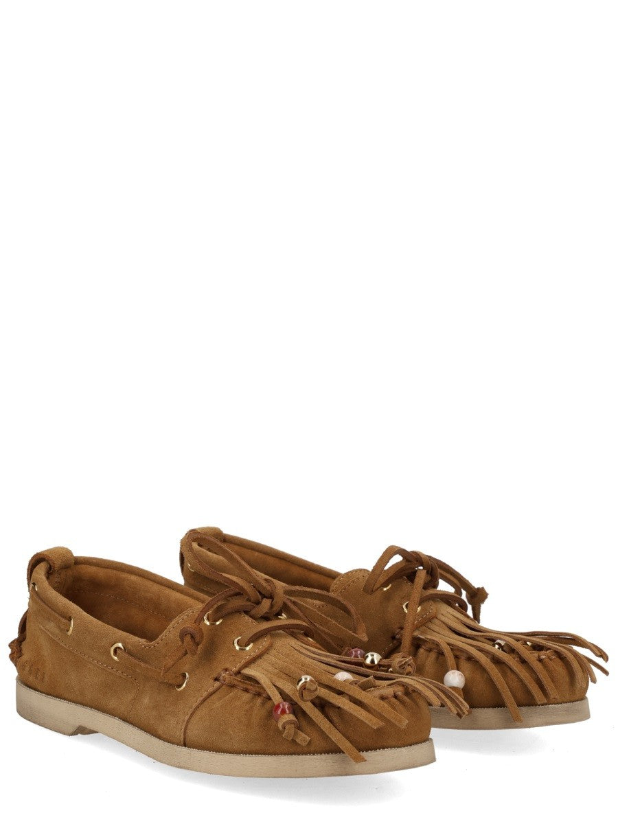 Golden Goose - MOCCASIN "CRUISE" WITH BANGS moccasin-cruise-with-bangs_9406508b-23e3-4cf6-92dc-f69e7be421c9