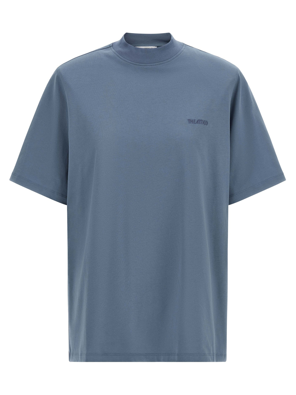The Attico - Mock-neck T-shirt mock-neck-t-shirt