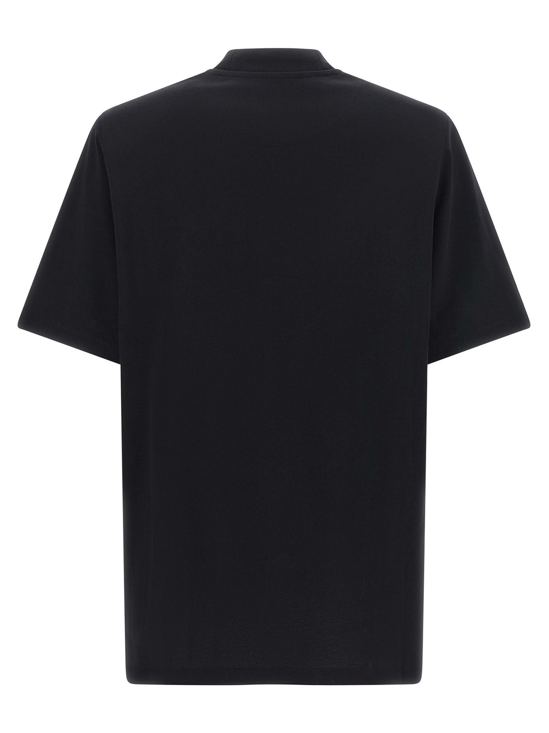 The Attico - Mock-neck T-shirt Black