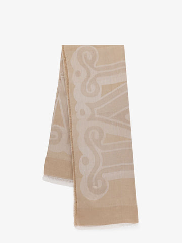 Max Mara Max Mara - Modal, linen and cotton blend scarf
