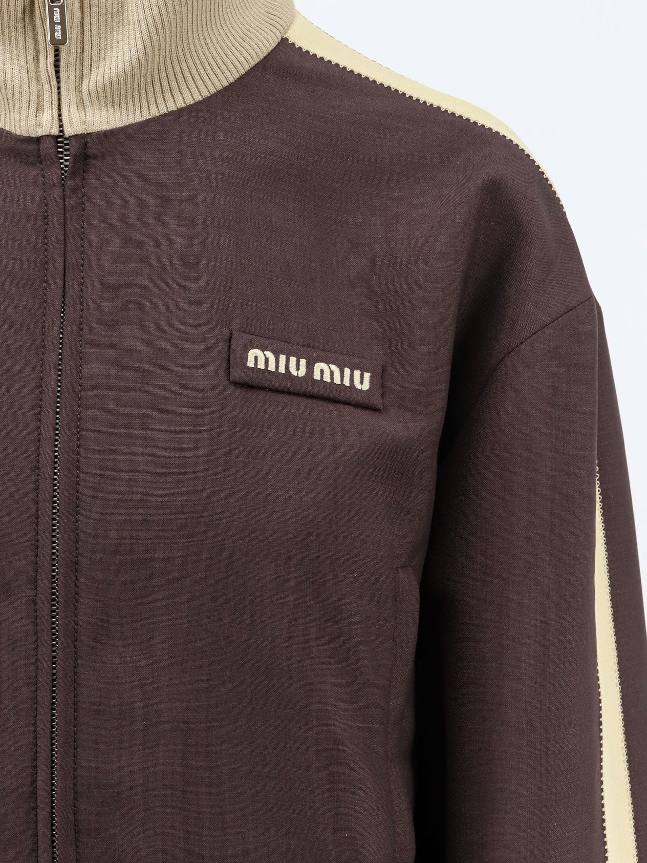 Miu Miu Miu Miu - Mohair and virgin wool jacket