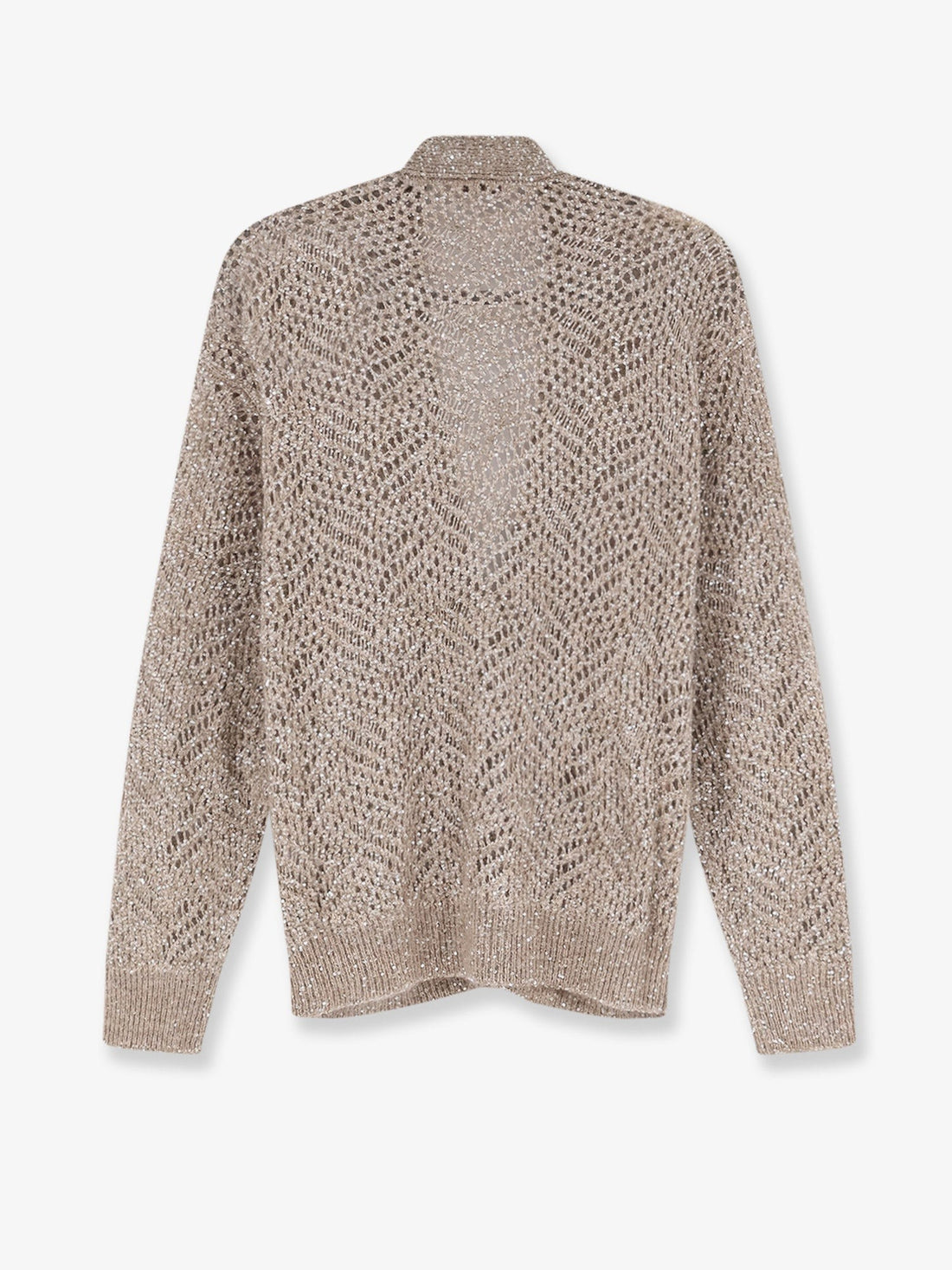 Brunello Cucinelli - Mohair blend cardigan with iconic Dazzling motif mohair-blend-cardigan-with-iconic-dazzling-motif