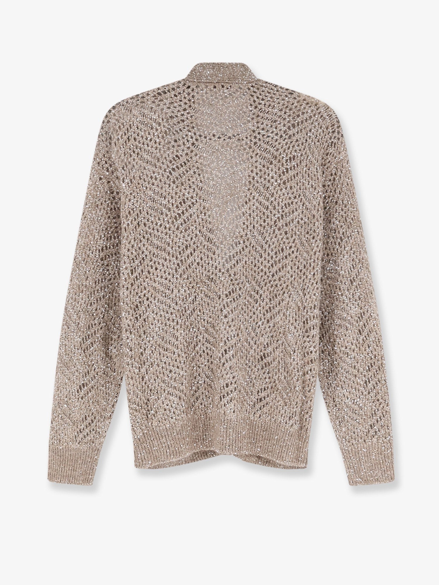 Brunello Cucinelli - Mohair blend cardigan with iconic Dazzling motif