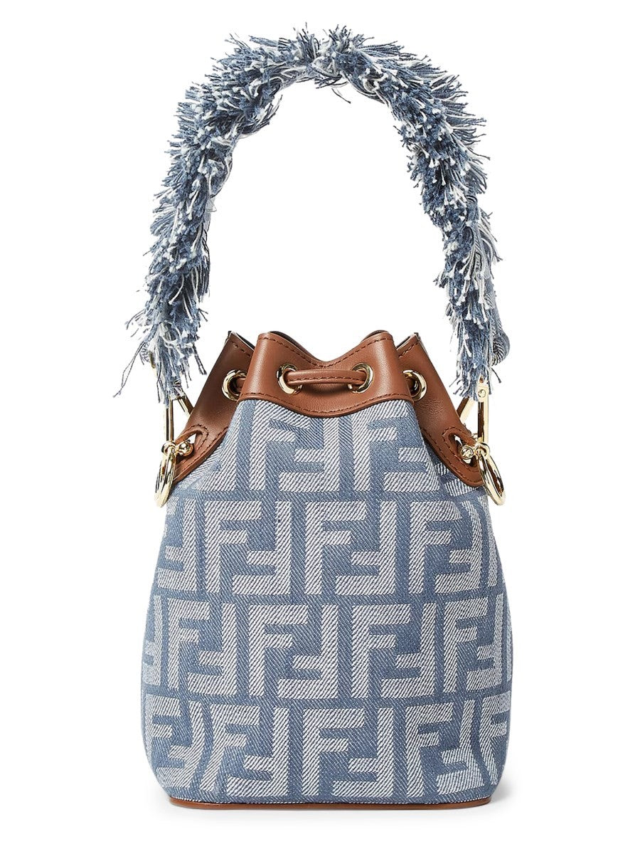 Fendi - "MON TRESOR" BAG IN JACQUARD FF