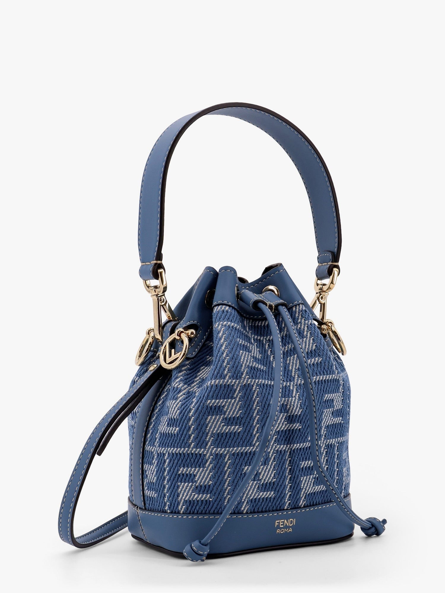 Mon Tresor jacquard FF fabric crossbody bag