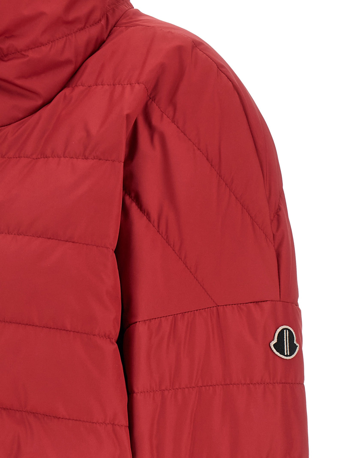RICK OWENS - Moncler + Rick Owens 'Cropped' down jacket