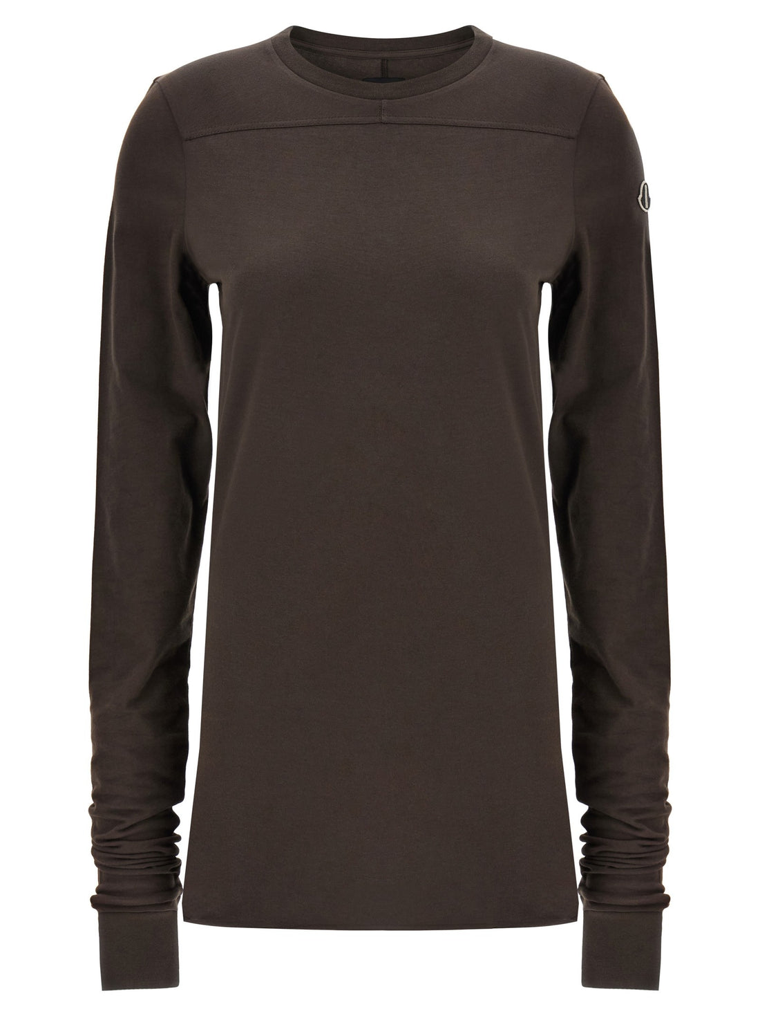 RICK OWENS - Moncler + Rick Owens 'Girder' T-shirt Brown S