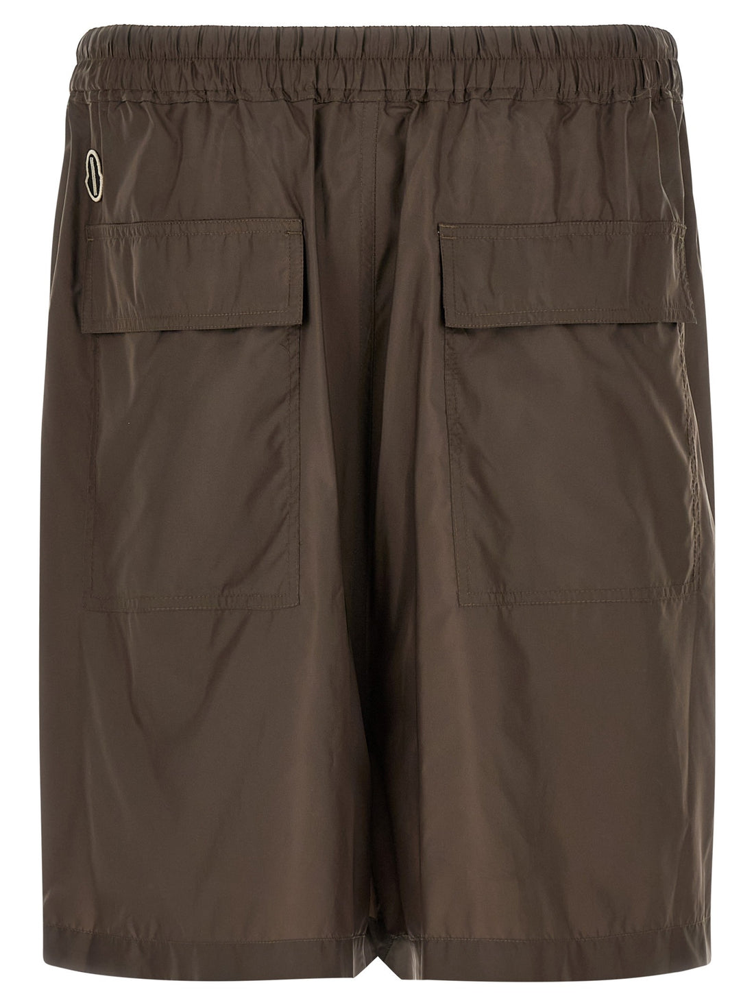 RICK OWENS - Moncler + Rick Owens 'Kiltshorts' bermuda shorts Brown