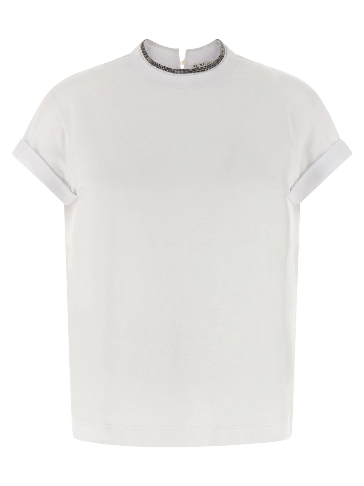 Brunello Cucinelli - ‘Monile’ jersey T-shirt White