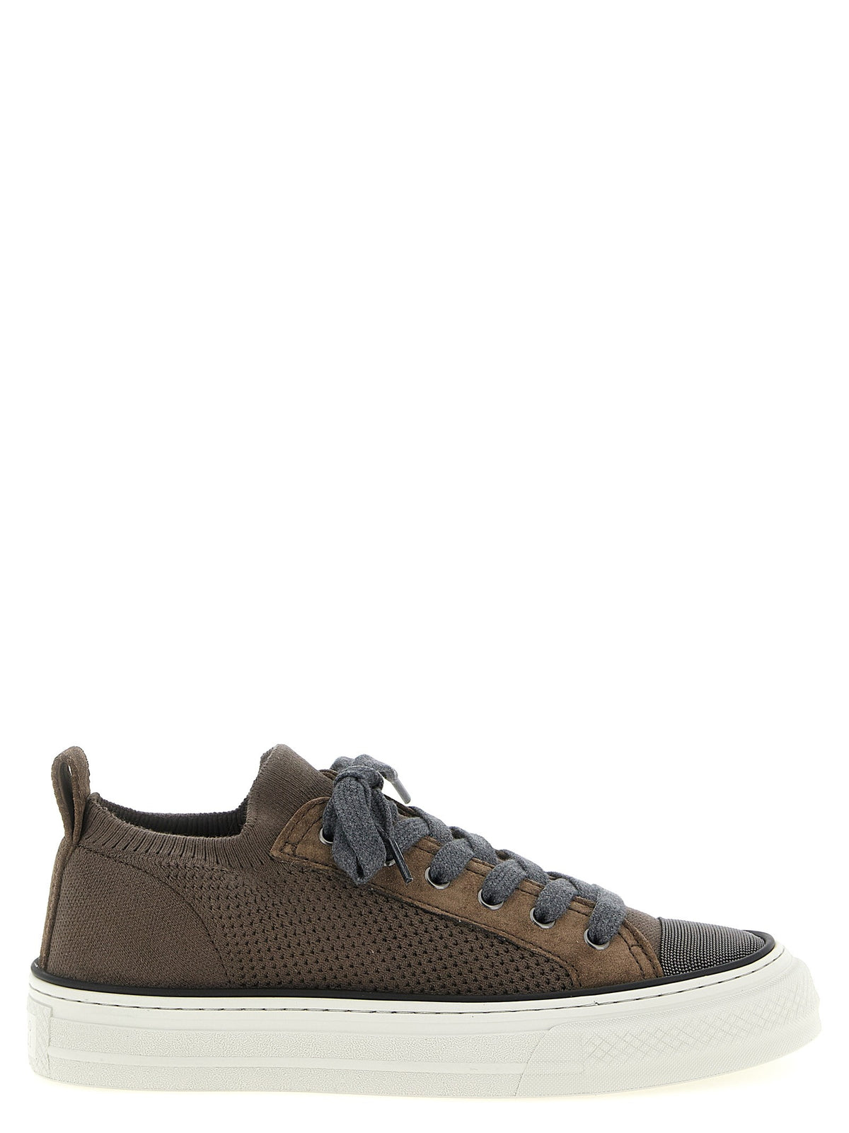 Brunello Cucinelli - Monile knit sneakers