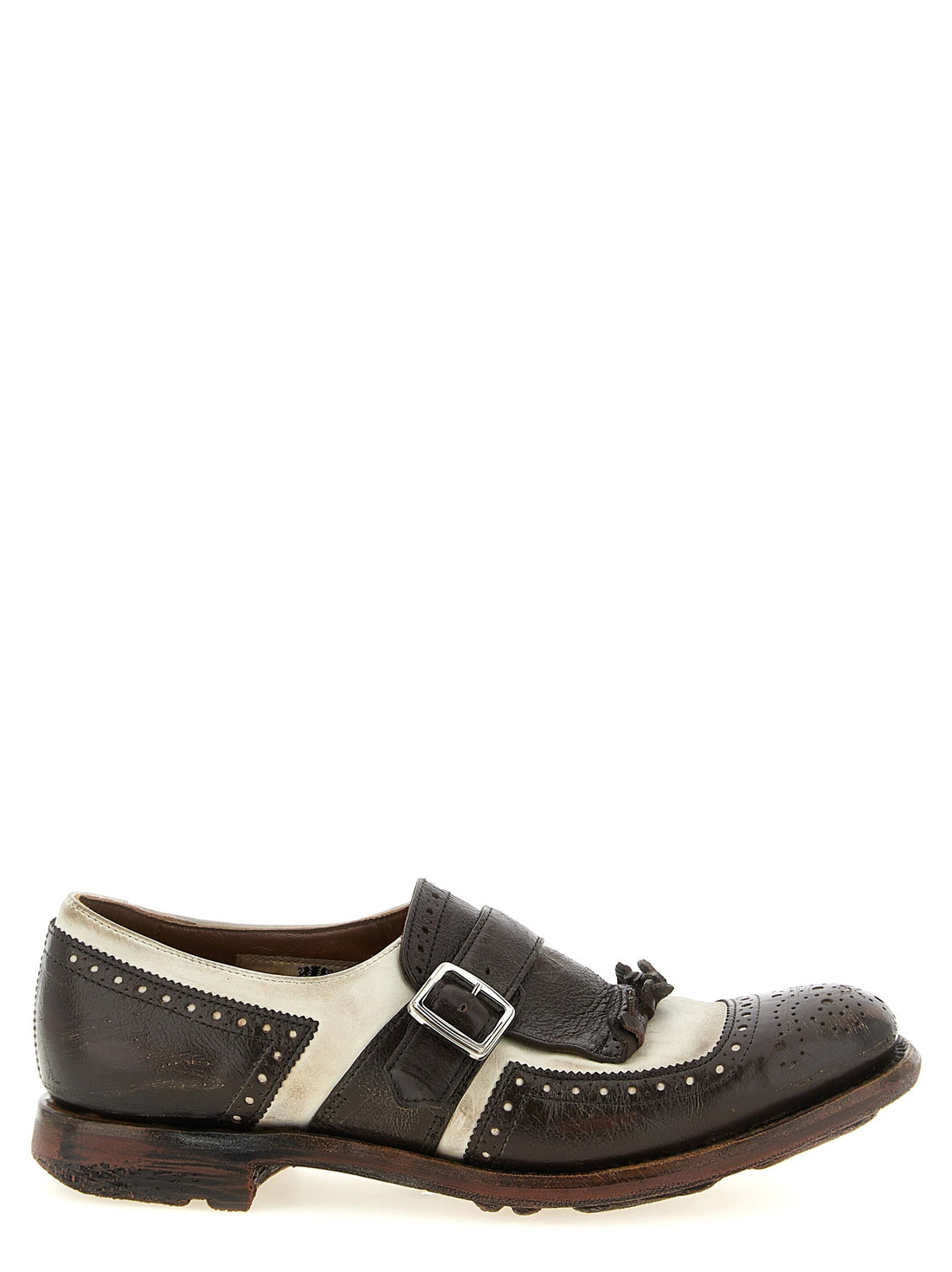 CHURCH'S - Monk Strap 'Shanghai' Brown