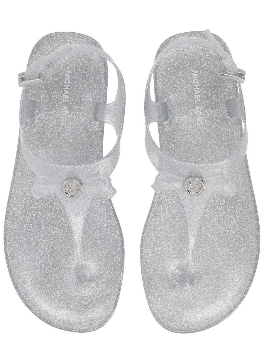 MICHAEL BY MICHAEL KORS - MONOGRAM LOGO SANDAL