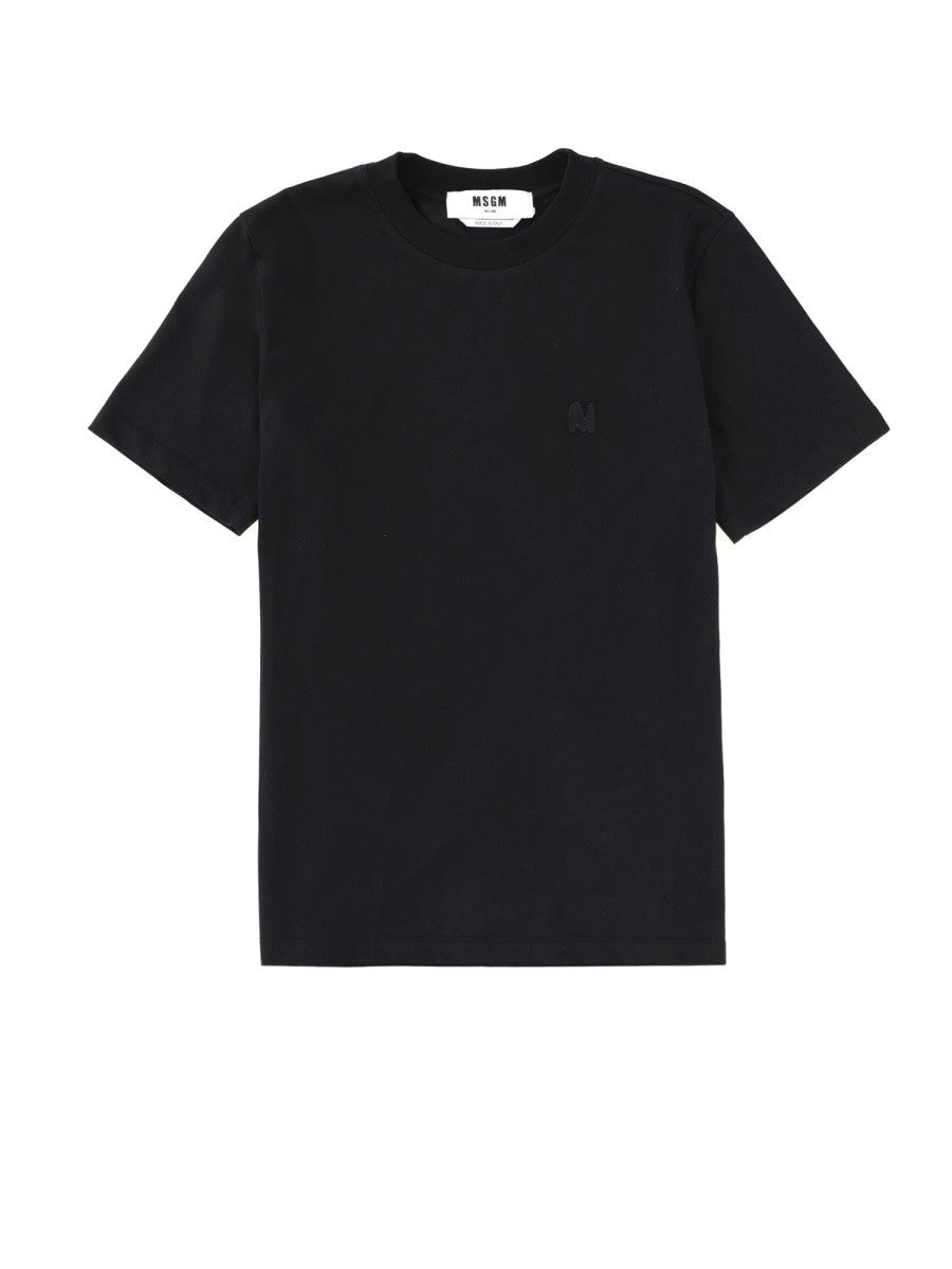 msgm - MONOGRAM LOGO T-SHIRT monogram-logo-t-shirt_ae852418-49f3-48f2-8fc6-e169dacc7fea
