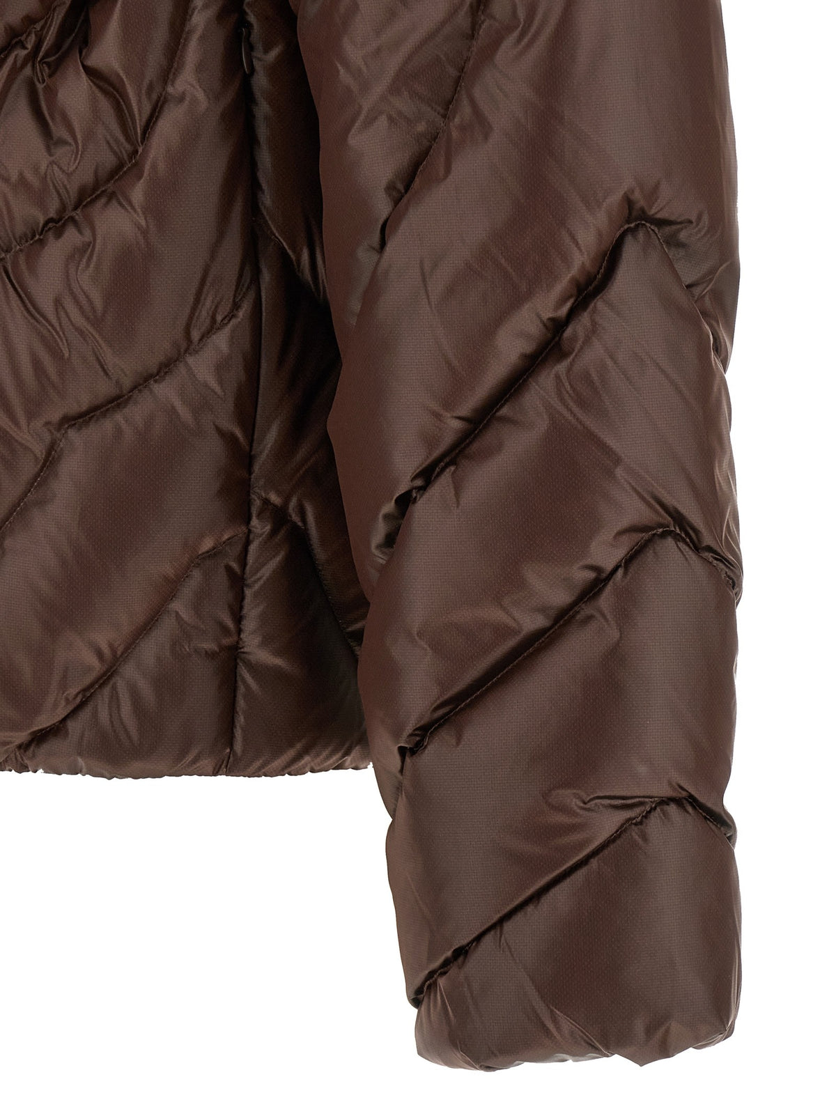 CASABLANCA - 'Monogram' quilting down jacket