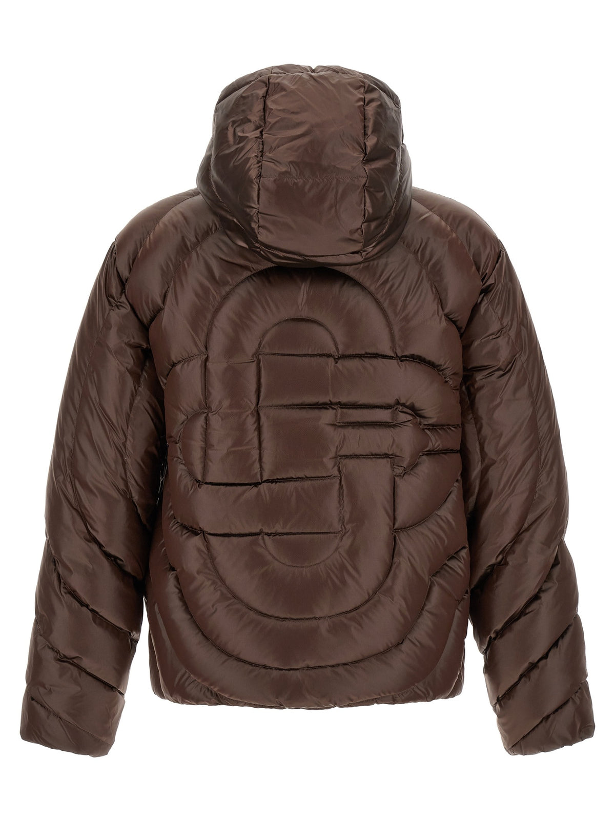 CASABLANCA - 'Monogram' quilting down jacket