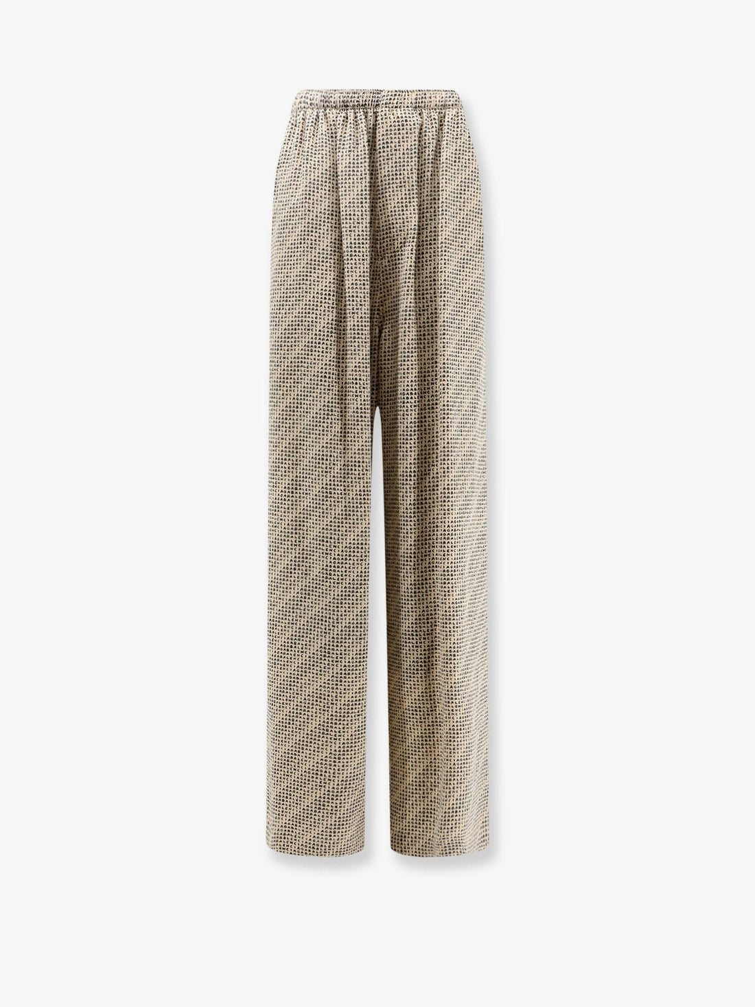 Balenciaga - Monogram silk trousers monogram-silk-trousers