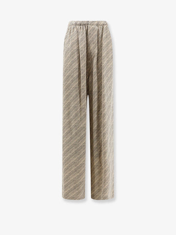 Balenciaga - Monogram silk trousers monogram-silk-trousers
