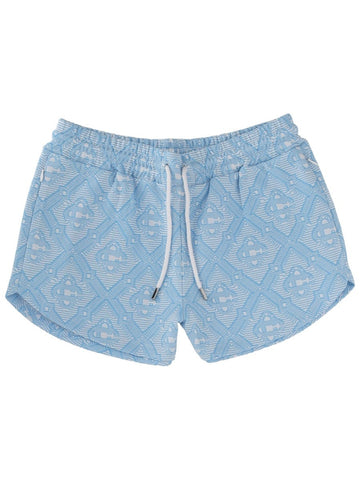 CASABLANCA CASABLANCA - MONOGRAM WEAVE SHORTS