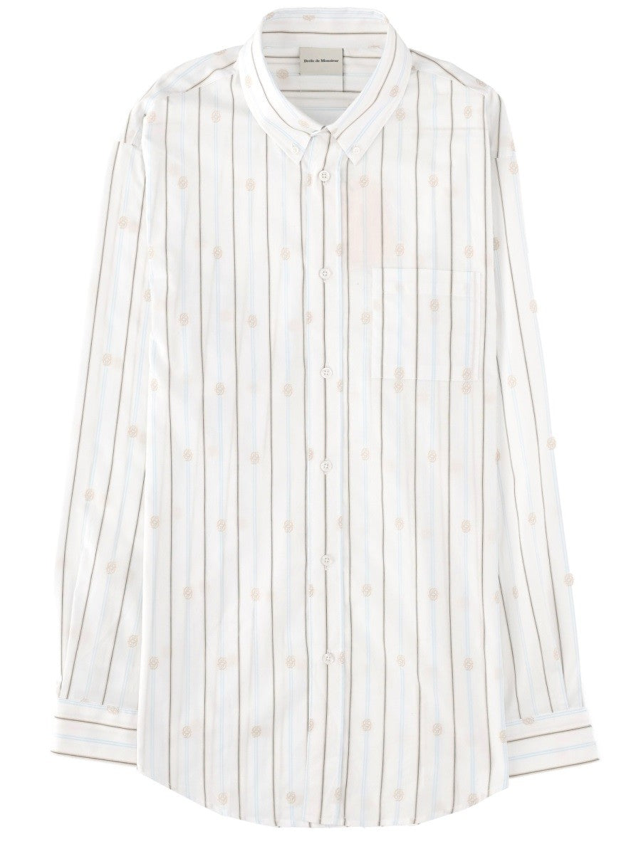 Drole De Monsieur "MONOGRAMME" SHIRT