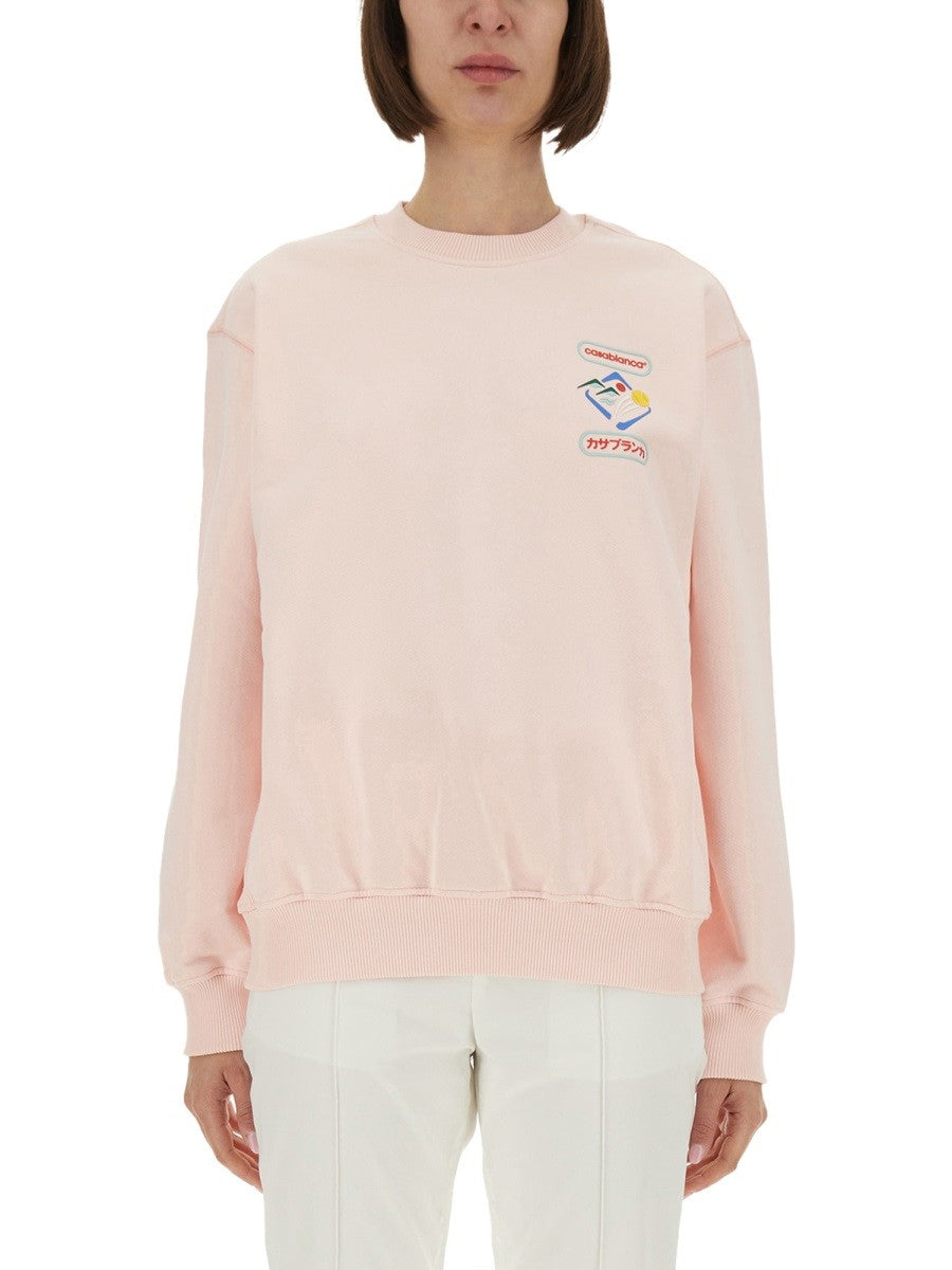 CASABLANCA - "MONTAGNE SPORTIF" SWEATSHIRT montagne-sportif-sweatshirt_86f9393f-d8a4-4294-b145-7108ad209194