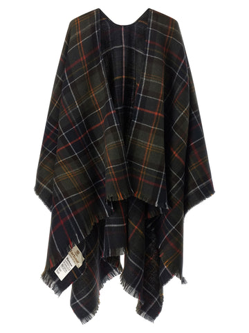 BARBOUR - 'Montieth Serape' cape MULTICOLOR U
