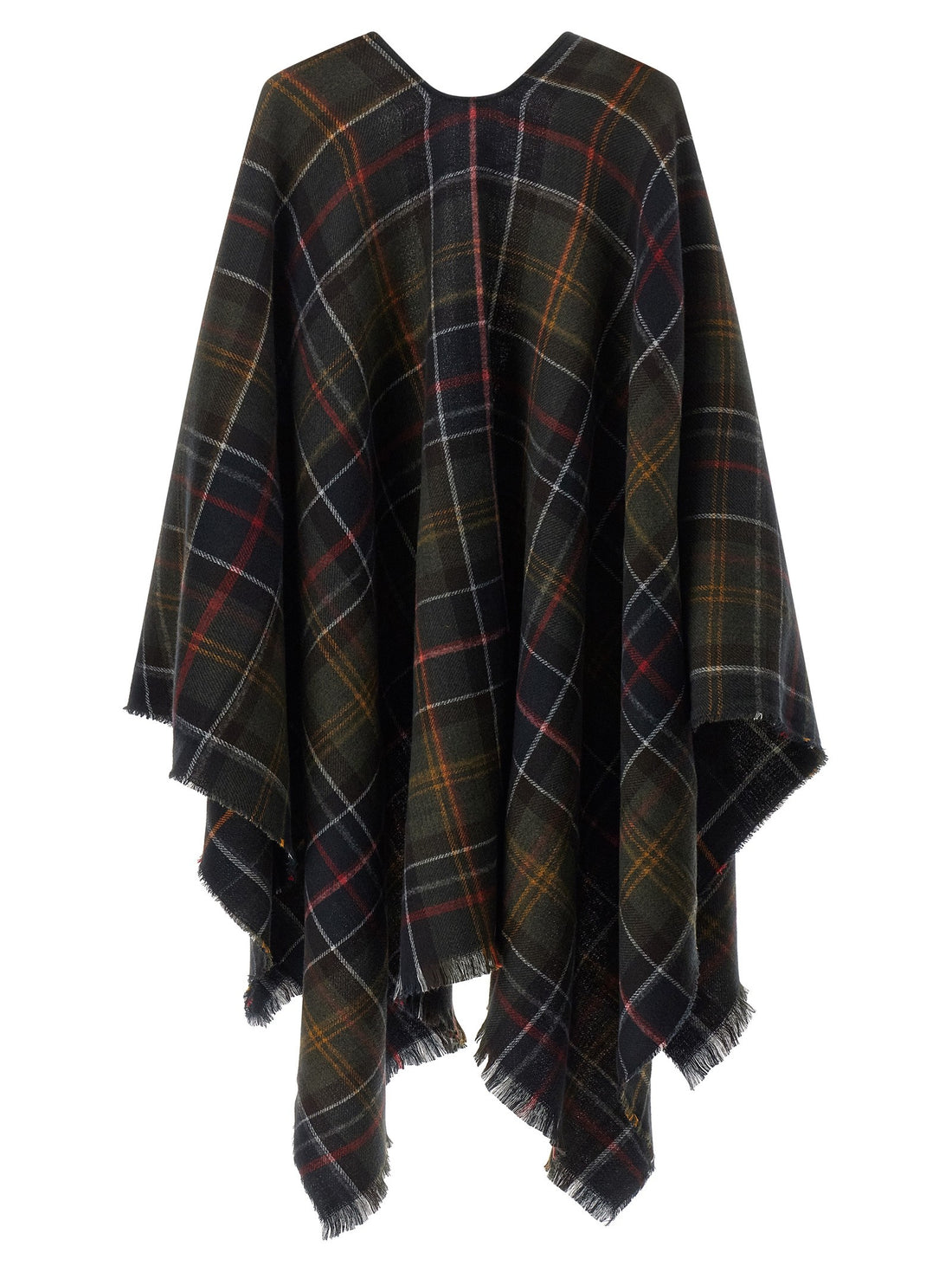 BARBOUR - 'Montieth Serape' cape MULTICOLOR U