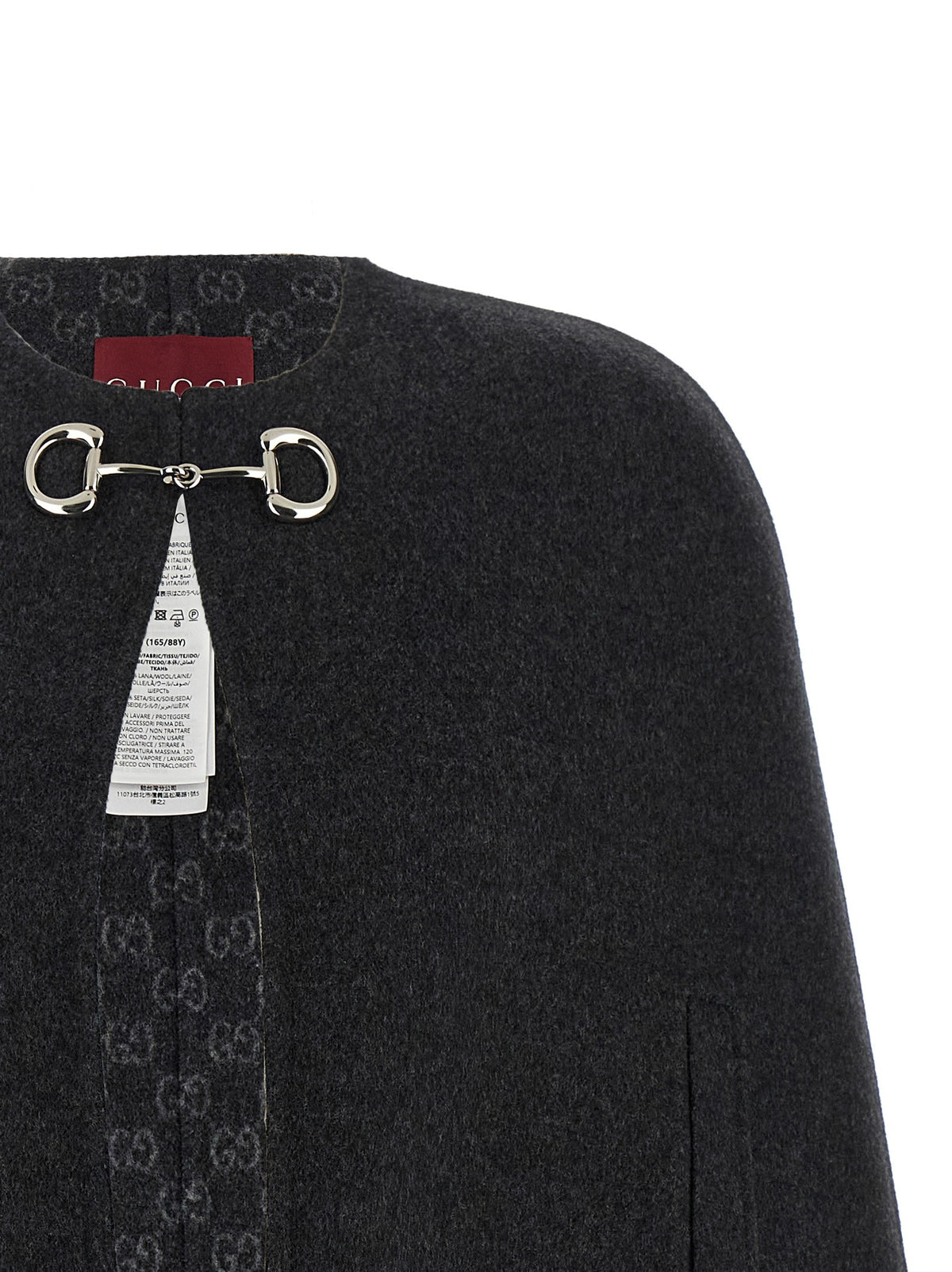 Gucci - 'Morsetto' cape