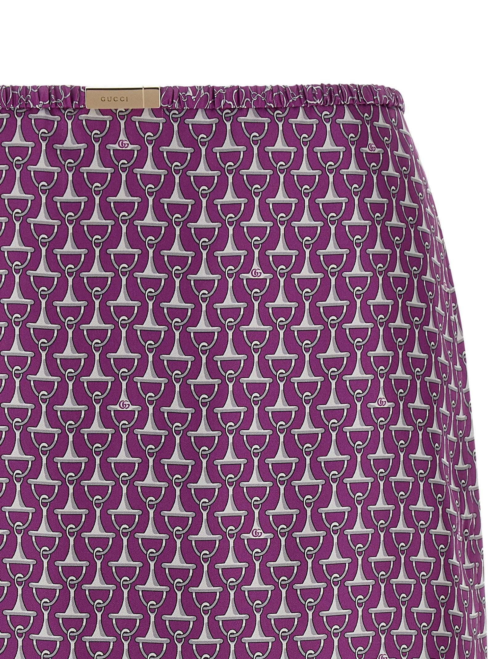 Gucci - 'Morsetto' print skirt morsetto-print-skirt