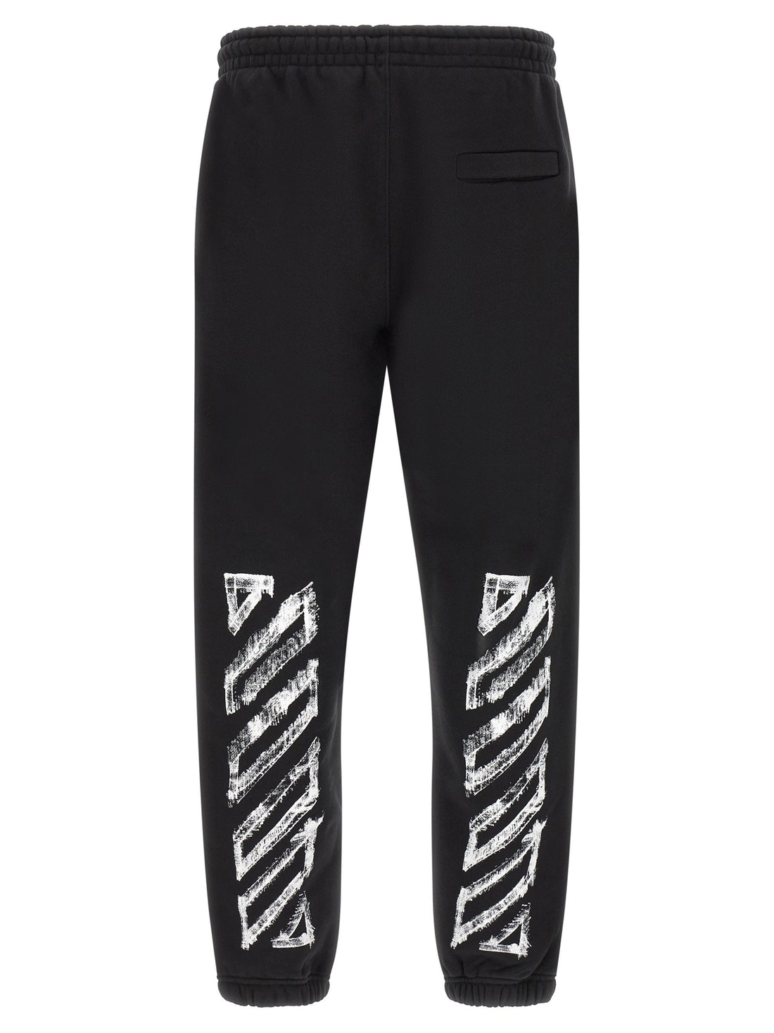 Off White - 'Motion Arrow Cuffed' joggers Black