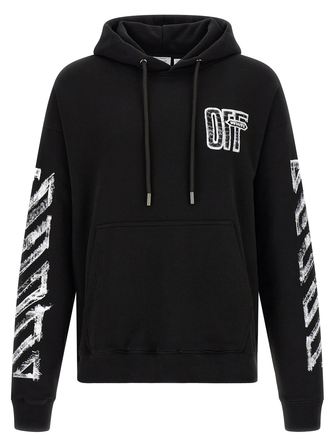 Off White - 'Motion Arrow Skate' hoodie Black