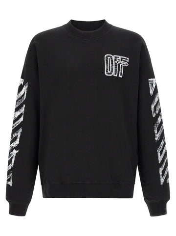 Off White - 'Motion Arrow Skate' sweatshirt Black XL