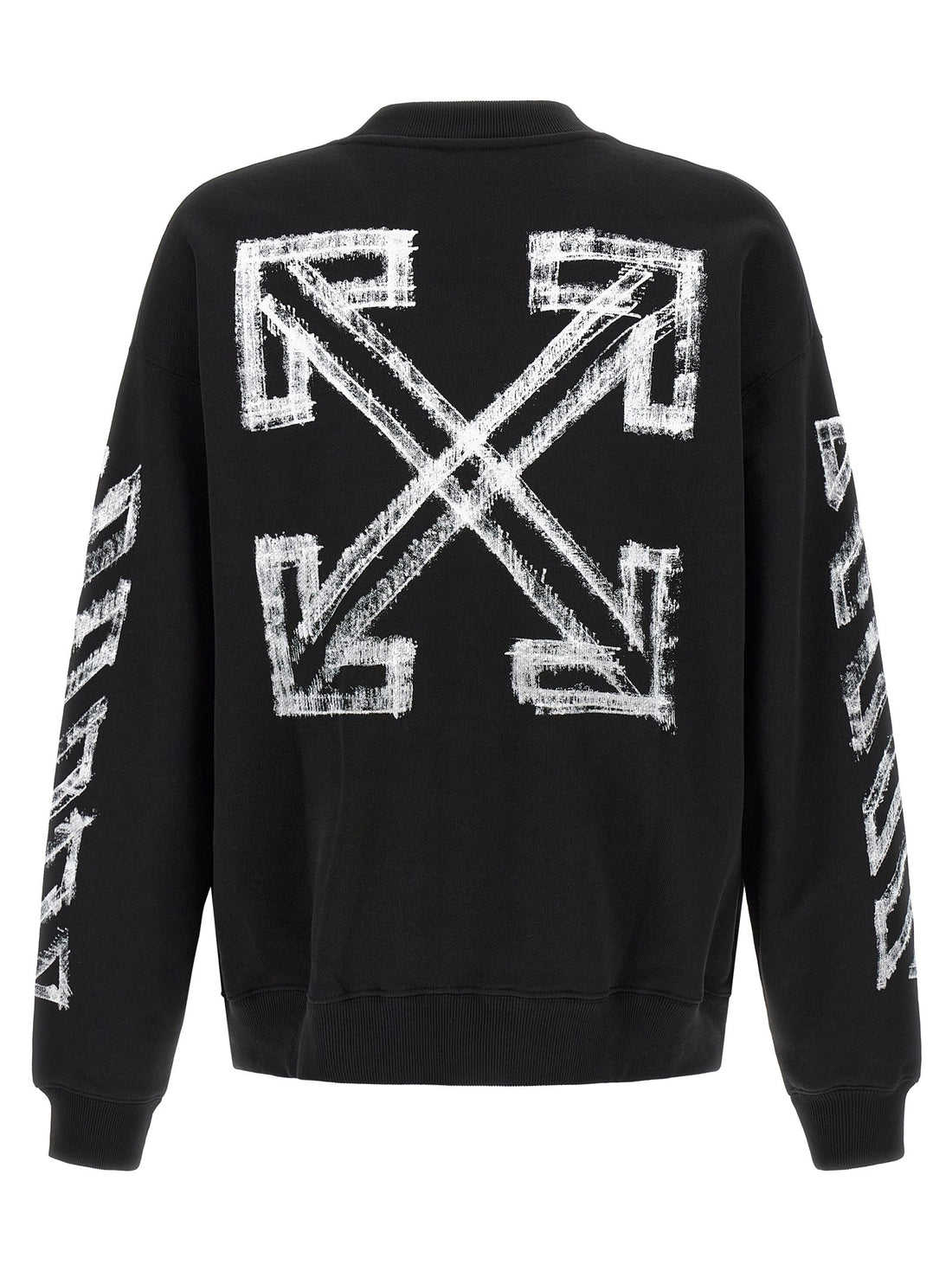 Off White - 'Motion Arrow Skate' sweatshirt Black XL
