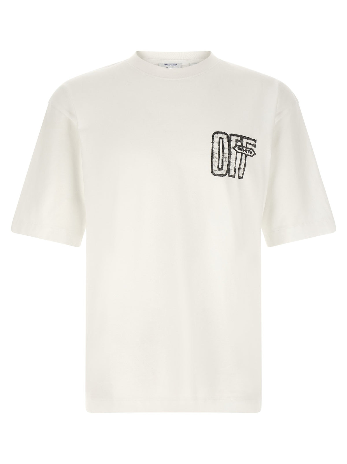 Off White - 'Motion Arrow Skate' T-shirt White