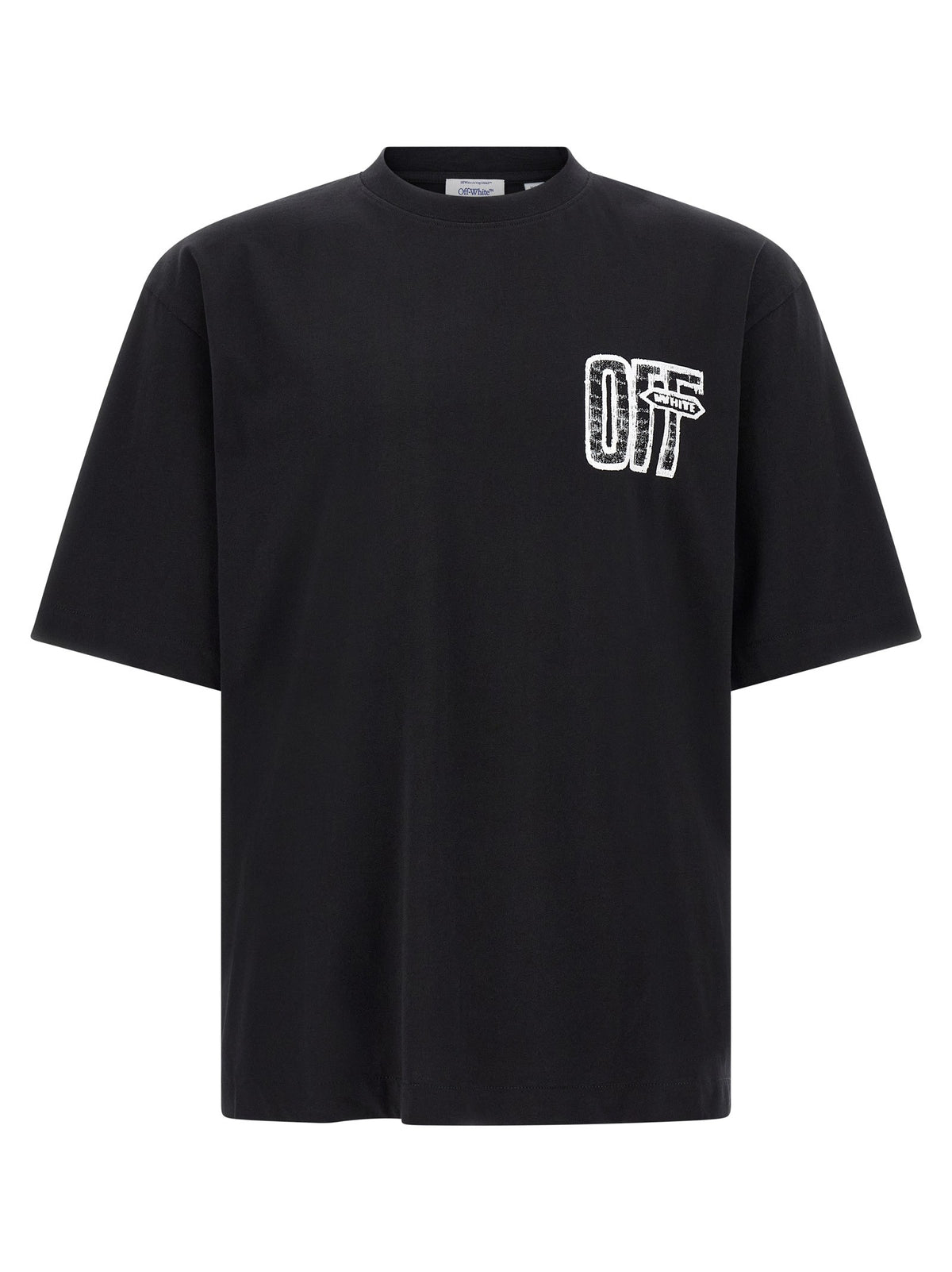 Off White - 'Motion Arrow Skate' T-shirt Black
