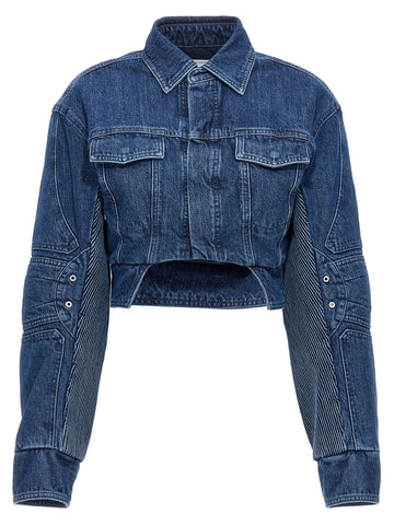 Off White - 'Motorcycle' denim jacket
