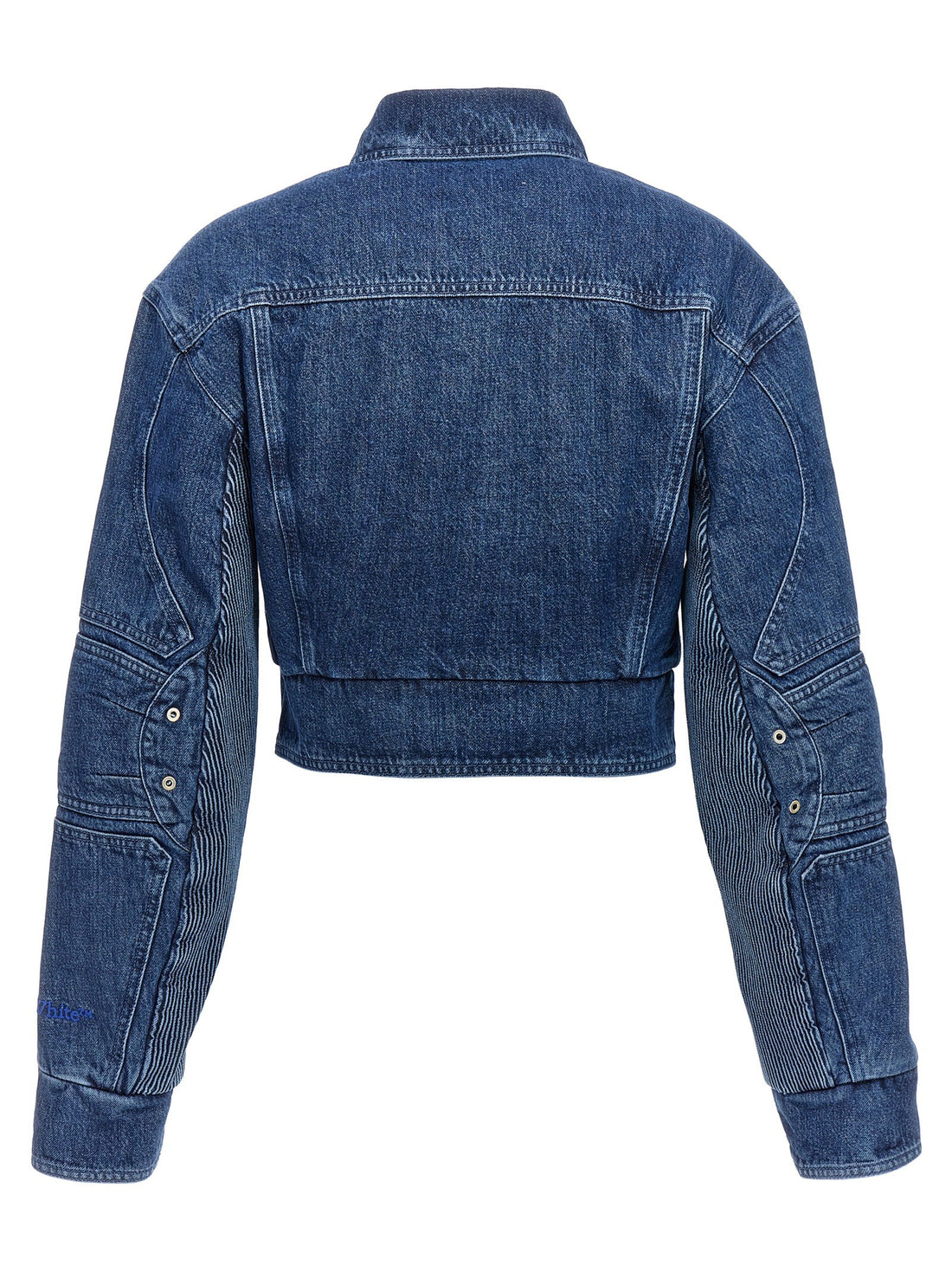 Off White - 'Motorcycle' denim jacket motorcycle-denim-jacket_310ad209-1518-454e-bf72-c99412d04201