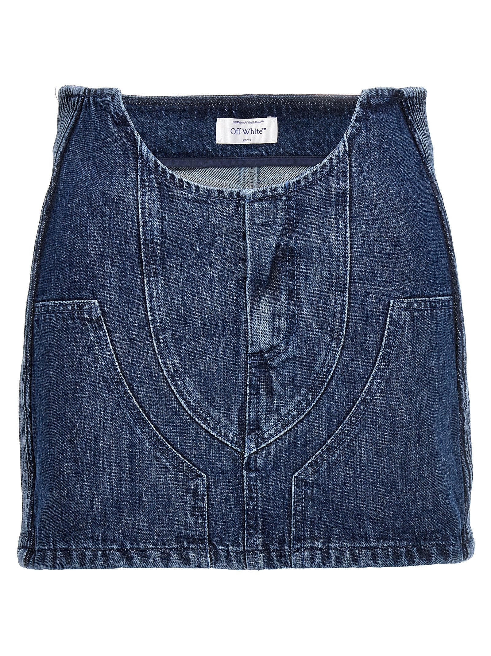 Off White - 'Motorcycle' miniskirt