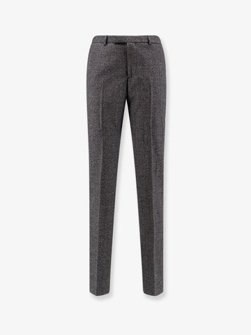 Mouliné wool trousers
