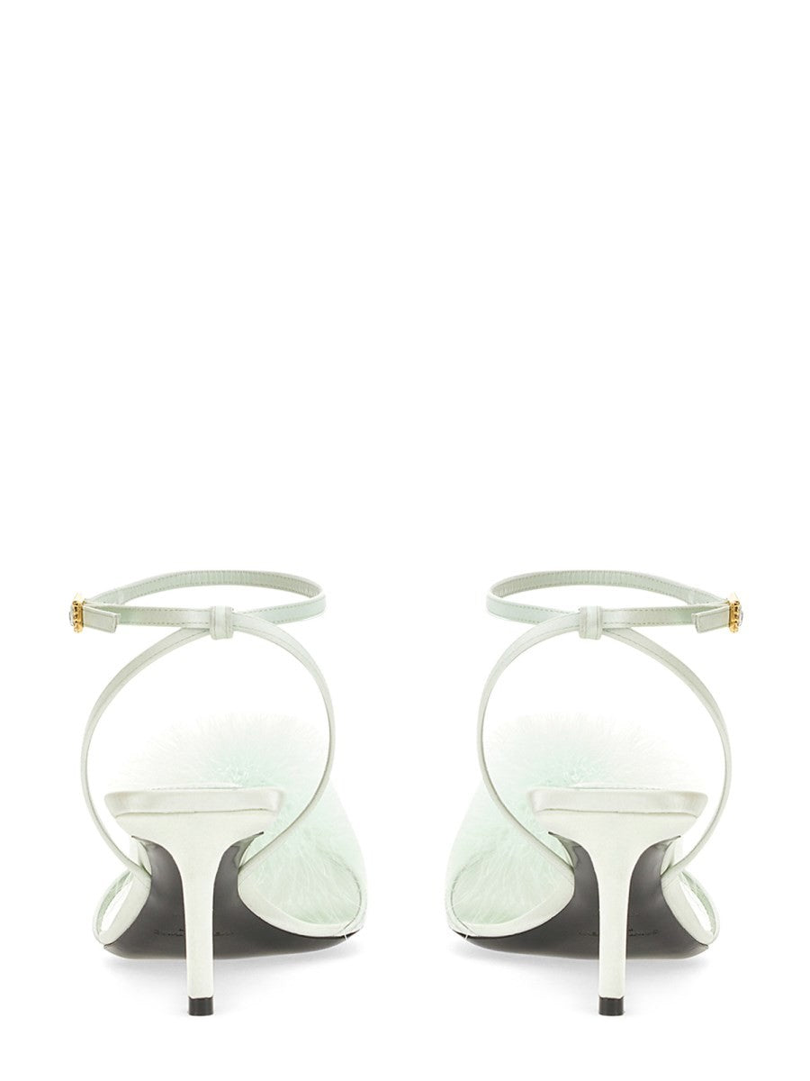 MULE MAE IN SATIN CREPE