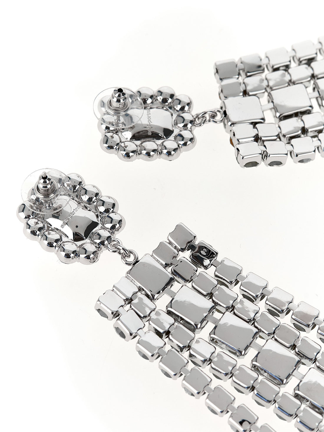 SELF PORTRAIT - 'Multi Crystal Droplet' earrings